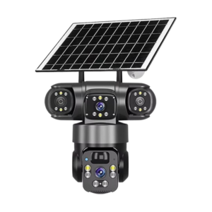 gopix 4g 6mp triple lens solar camera